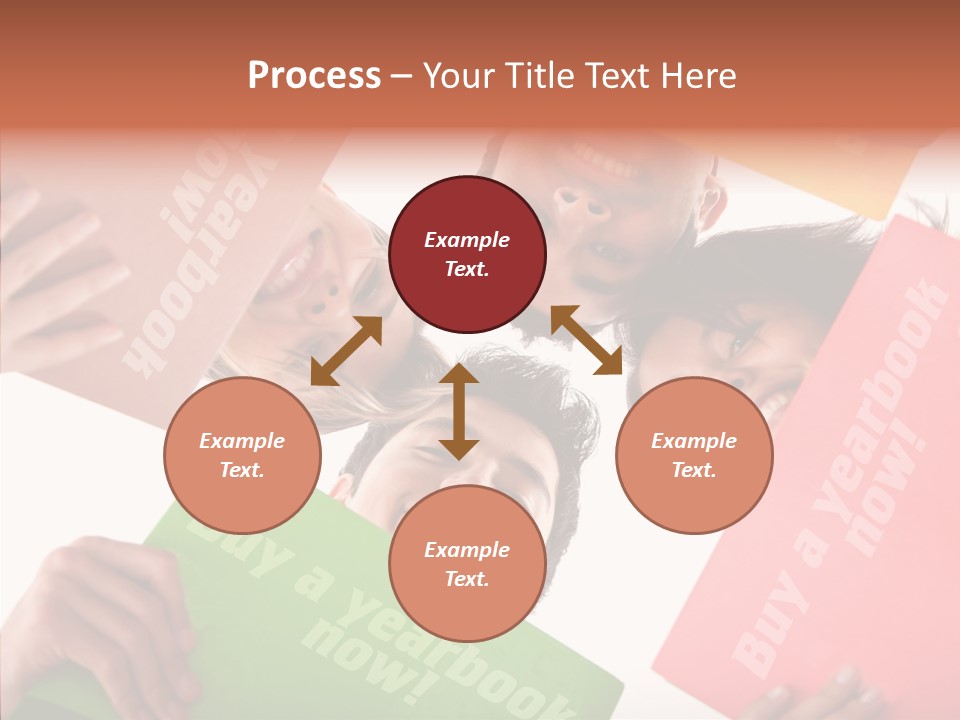 Senior  Togetherness Holding Hands PowerPoint Template