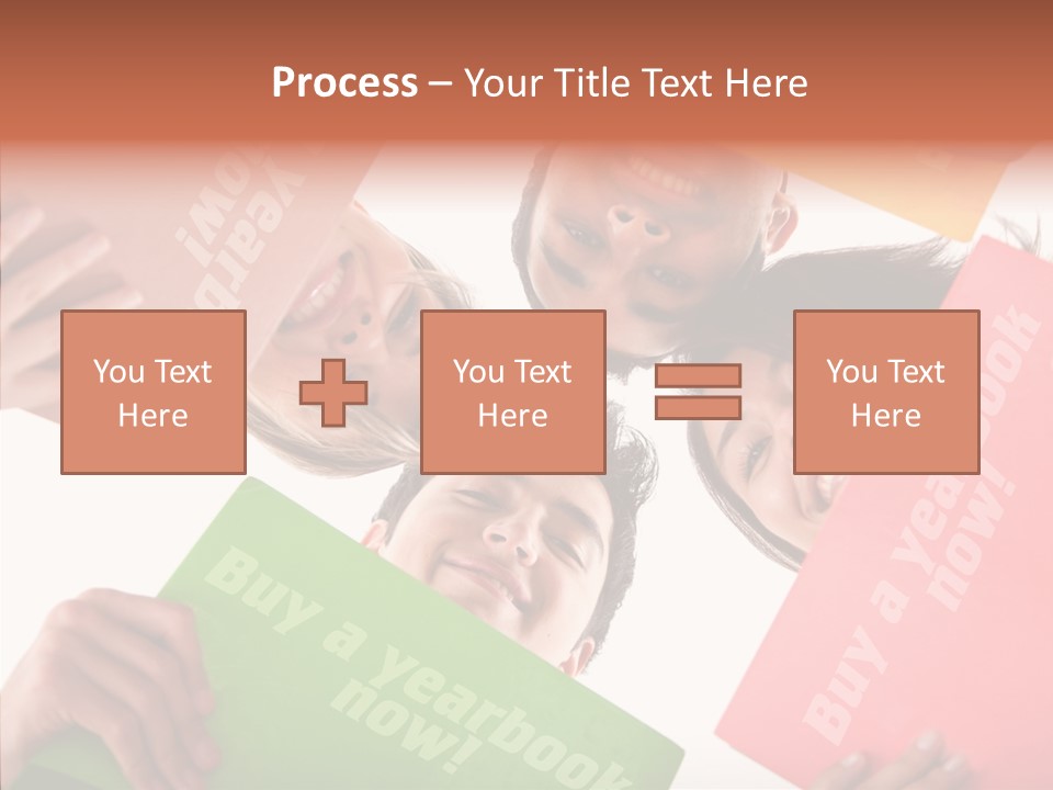 Senior  Togetherness Holding Hands PowerPoint Template