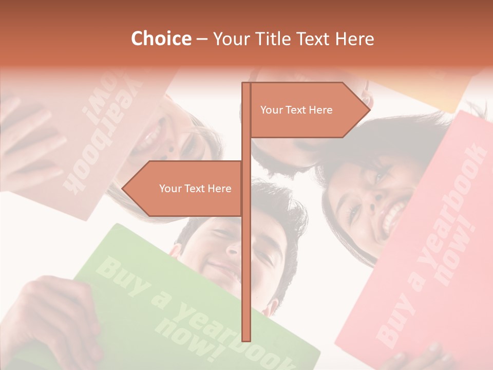 Senior  Togetherness Holding Hands PowerPoint Template