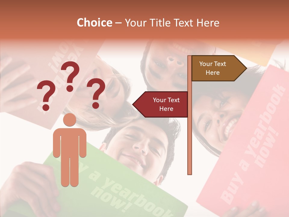 Senior  Togetherness Holding Hands PowerPoint Template