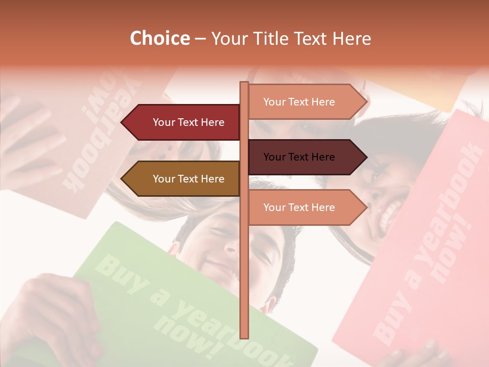 Senior  Togetherness Holding Hands PowerPoint Template