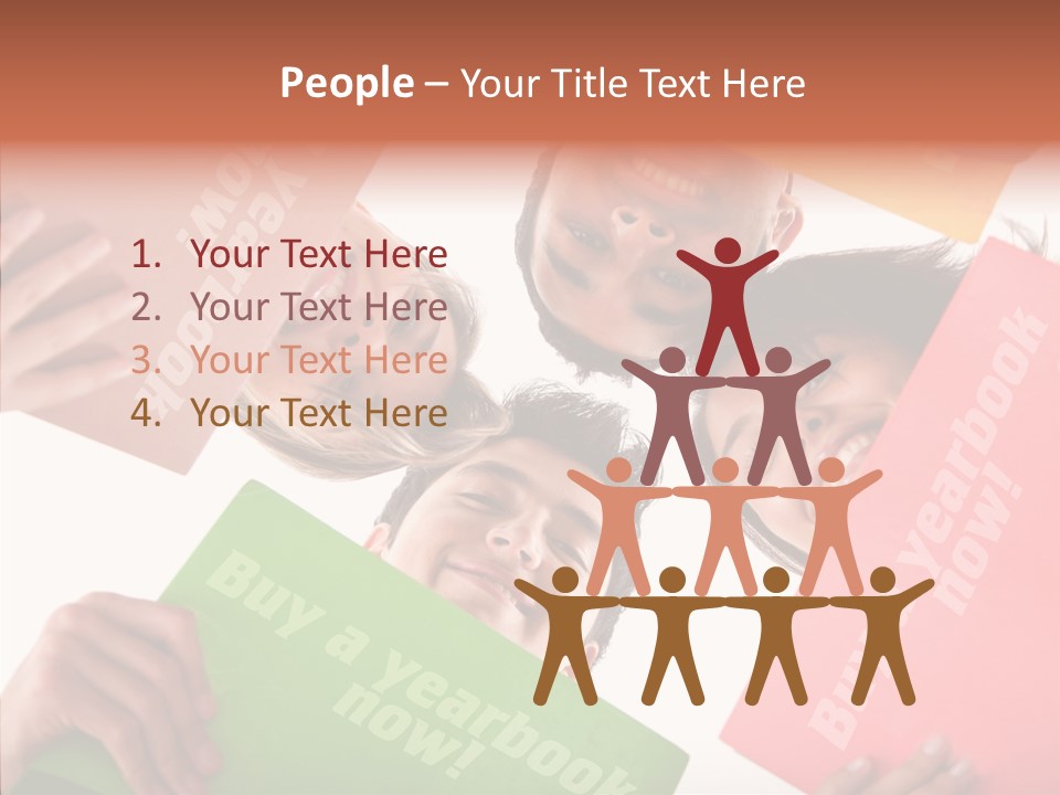 Senior  Togetherness Holding Hands PowerPoint Template