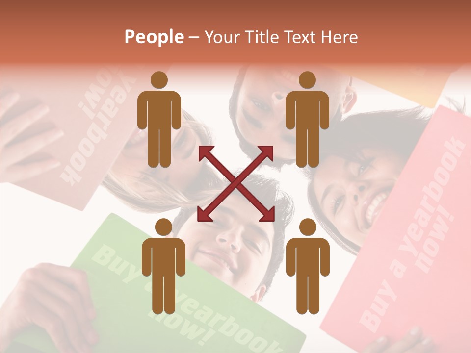 Senior  Togetherness Holding Hands PowerPoint Template