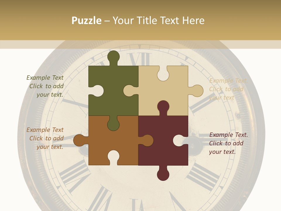 Elderly Hold Holding Hands PowerPoint Template