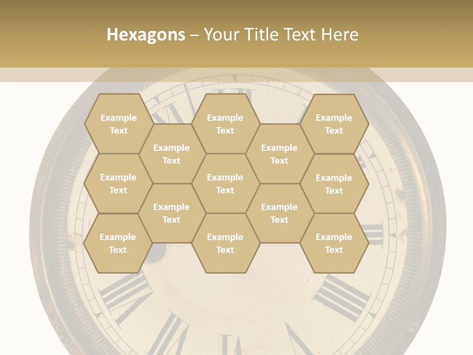 Elderly Hold Holding Hands PowerPoint Template