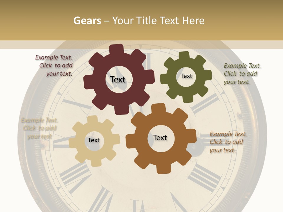 Elderly Hold Holding Hands PowerPoint Template