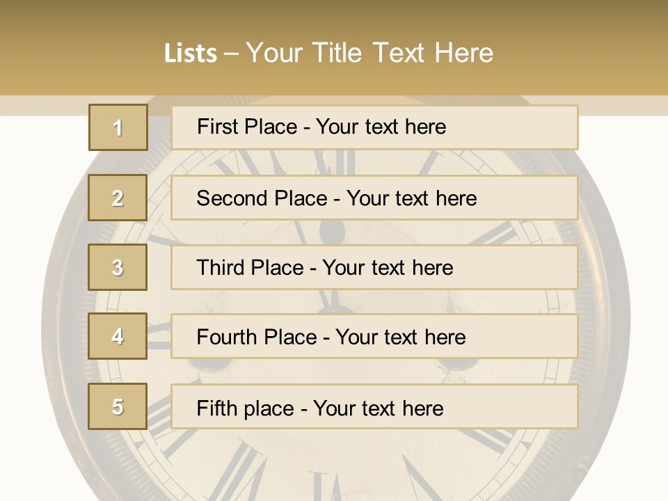 Elderly Hold Holding Hands PowerPoint Template