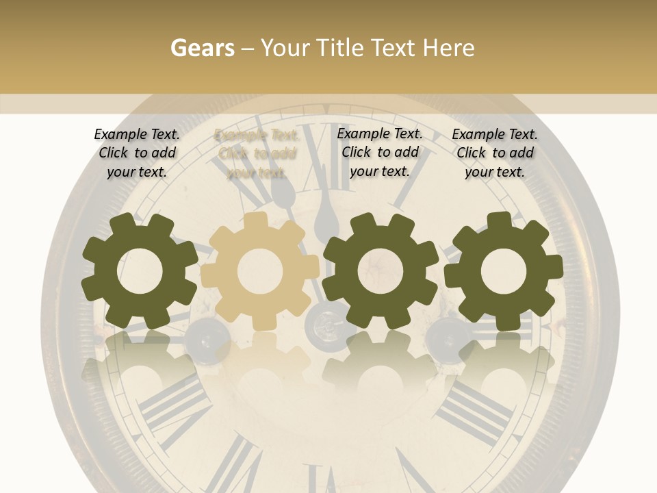 Elderly Hold Holding Hands PowerPoint Template