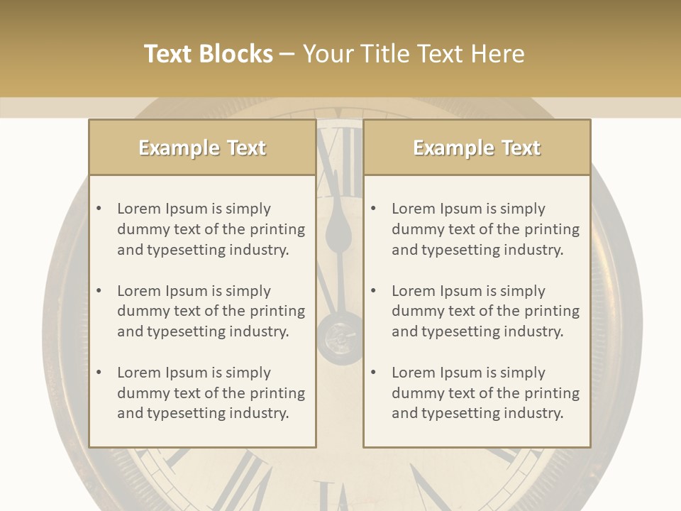 Elderly Hold Holding Hands PowerPoint Template