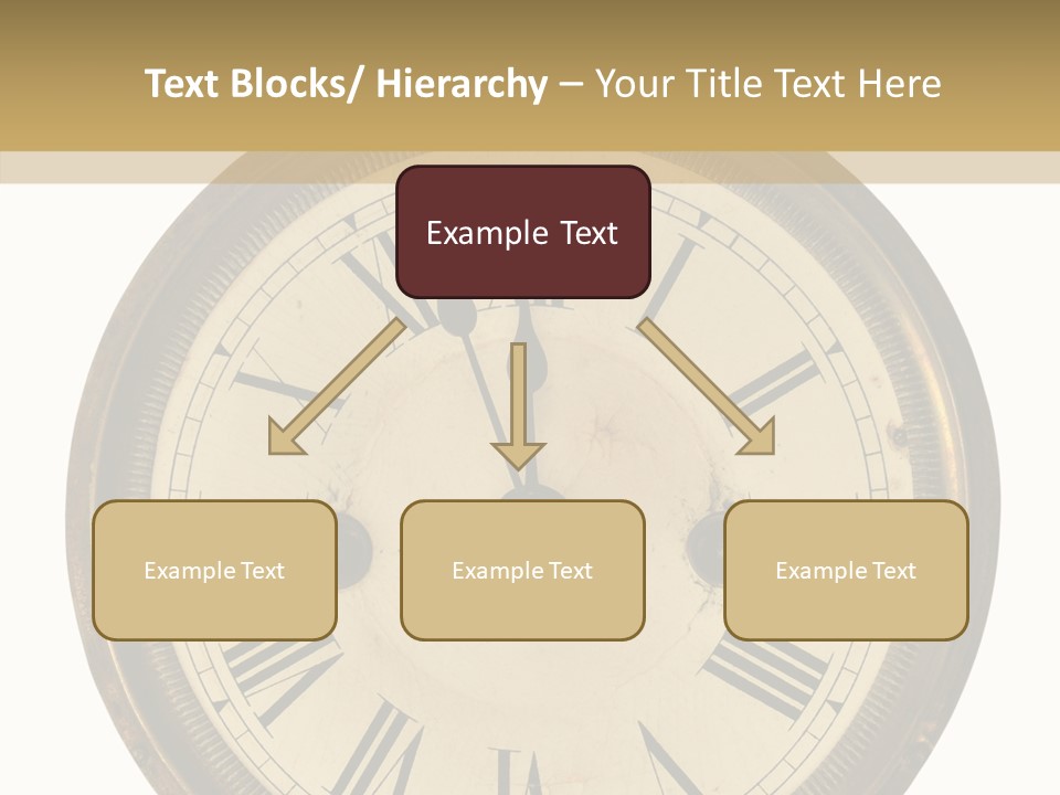 Elderly Hold Holding Hands PowerPoint Template