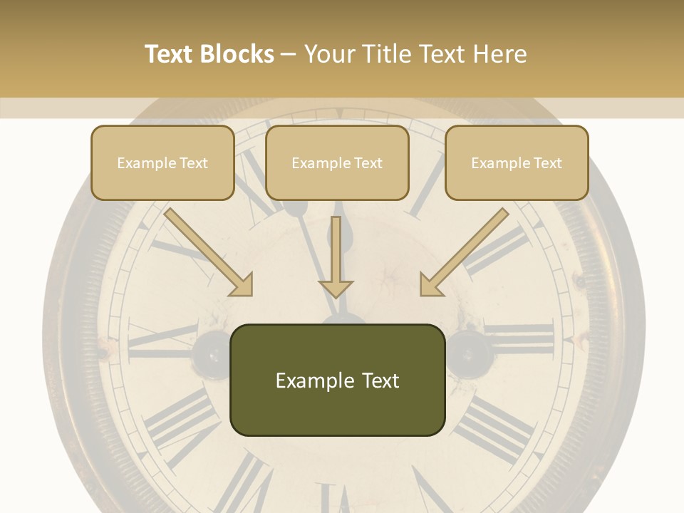Elderly Hold Holding Hands PowerPoint Template
