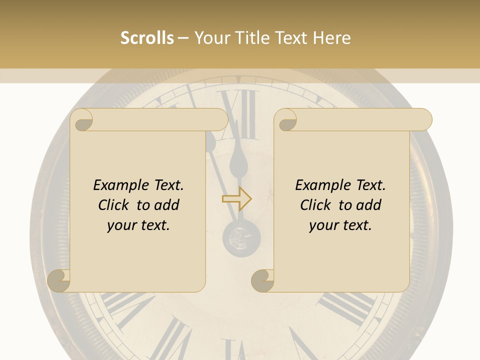Elderly Hold Holding Hands PowerPoint Template