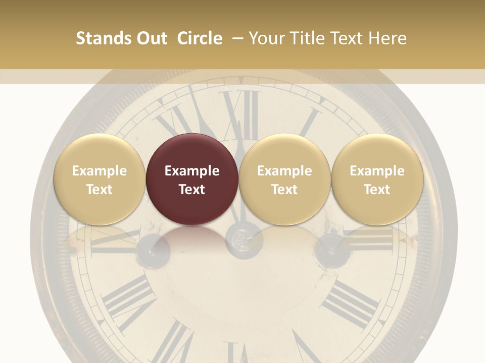 Elderly Hold Holding Hands PowerPoint Template