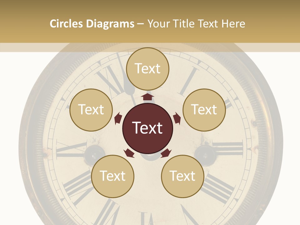 Elderly Hold Holding Hands PowerPoint Template