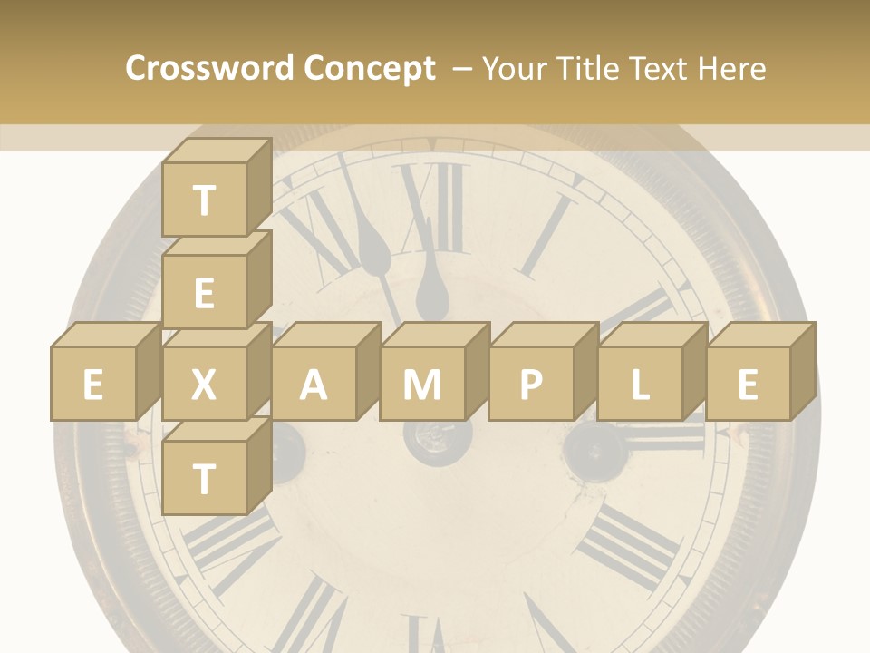 Elderly Hold Holding Hands PowerPoint Template