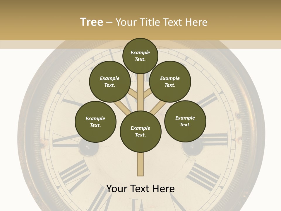 Elderly Hold Holding Hands PowerPoint Template