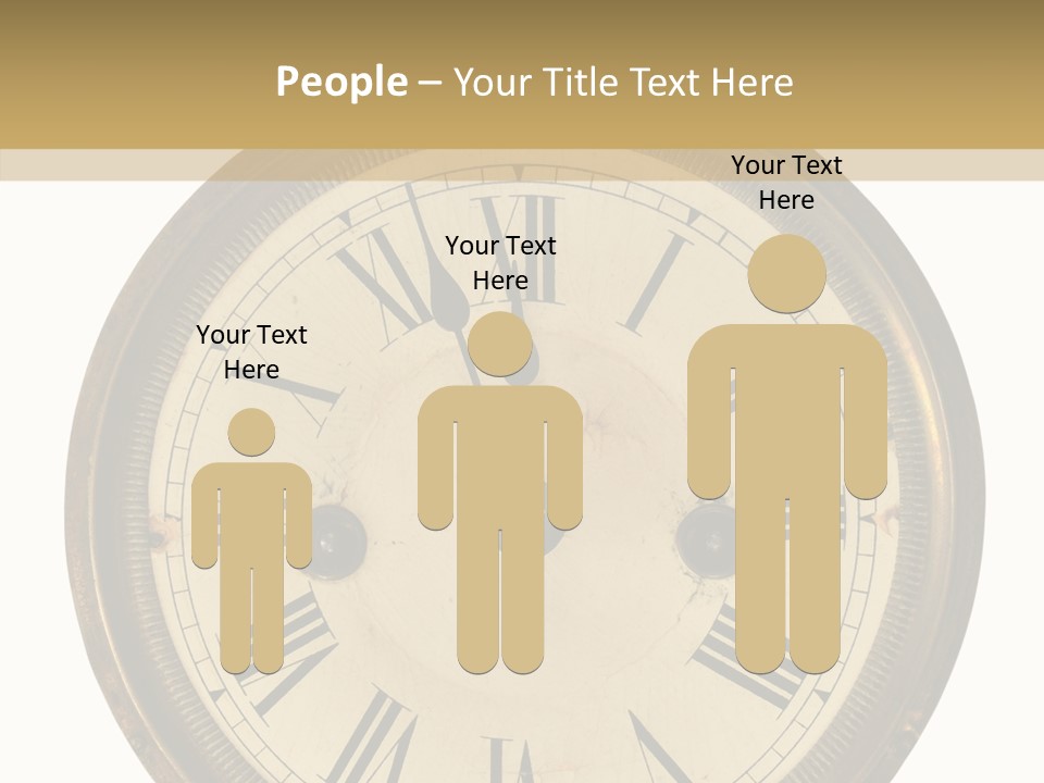 Elderly Hold Holding Hands PowerPoint Template