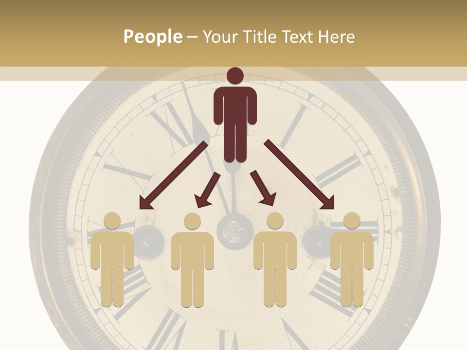 Elderly Hold Holding Hands PowerPoint Template