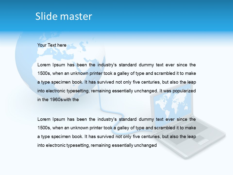 Female Elder Help PowerPoint Template