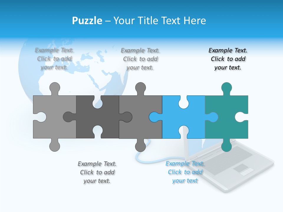 Female Elder Help PowerPoint Template