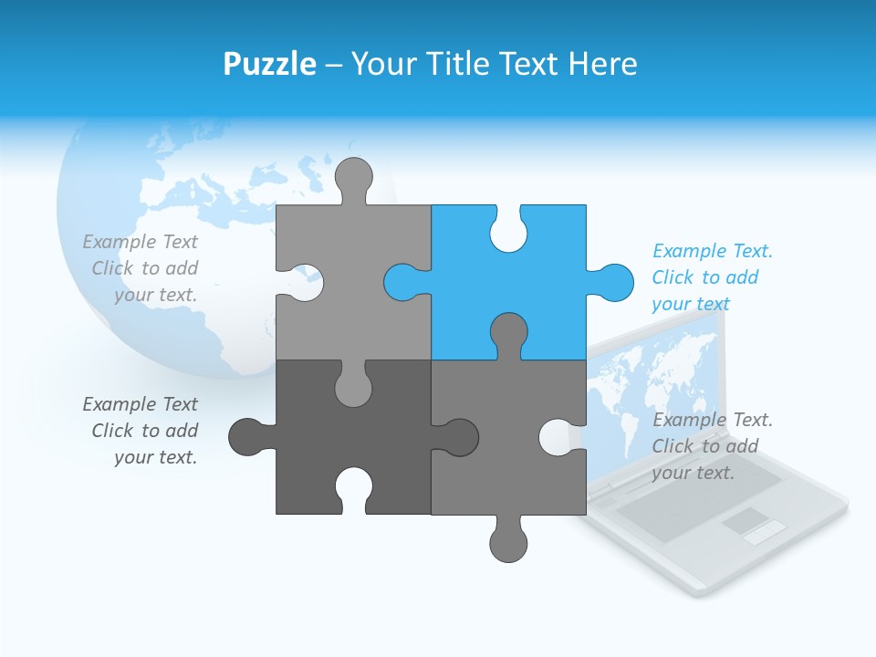 Female Elder Help PowerPoint Template