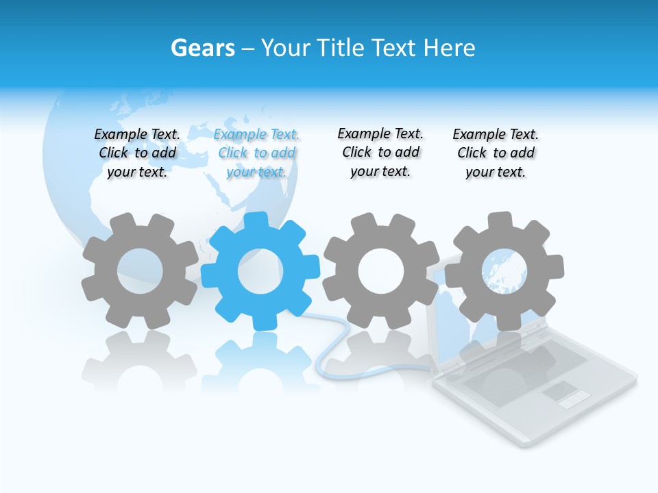 Female Elder Help PowerPoint Template