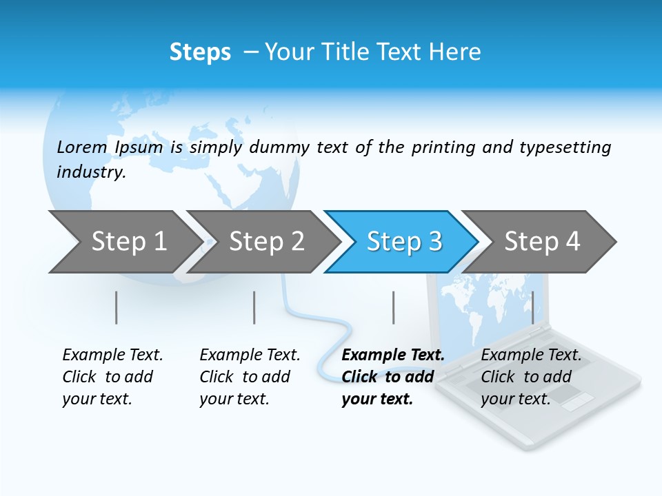 Female Elder Help PowerPoint Template