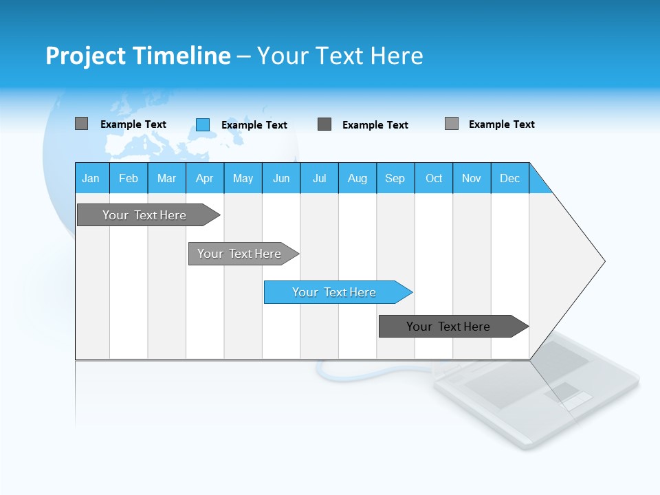 Female Elder Help PowerPoint Template