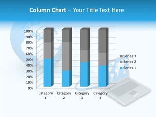 Female Elder Help PowerPoint Template