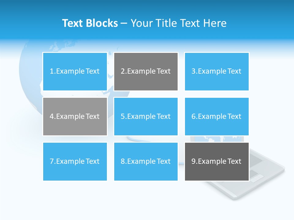 Female Elder Help PowerPoint Template