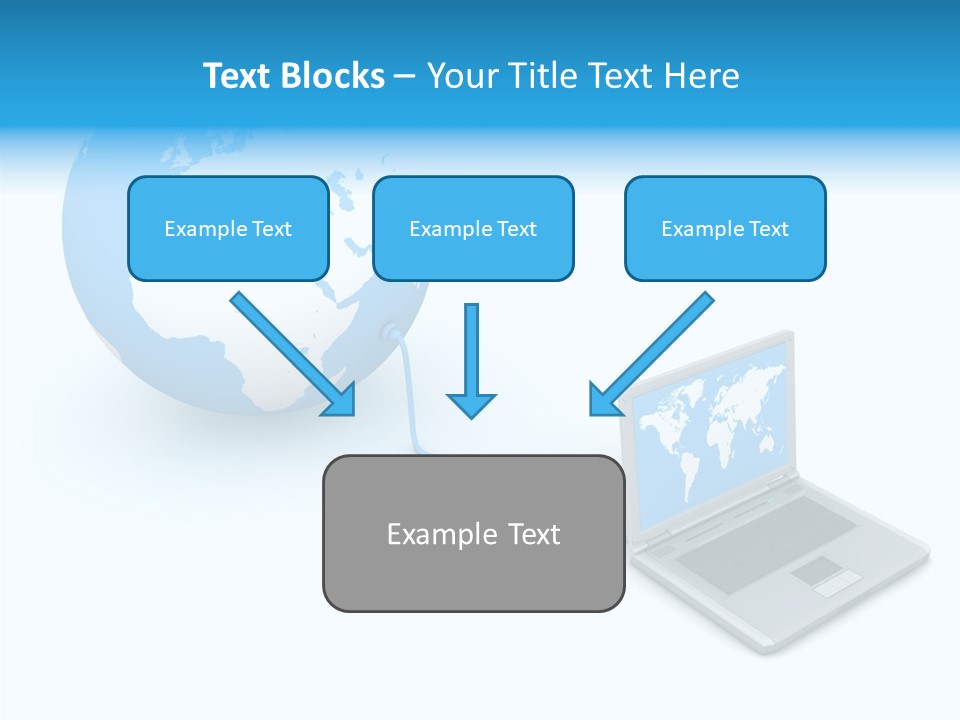 Female Elder Help PowerPoint Template