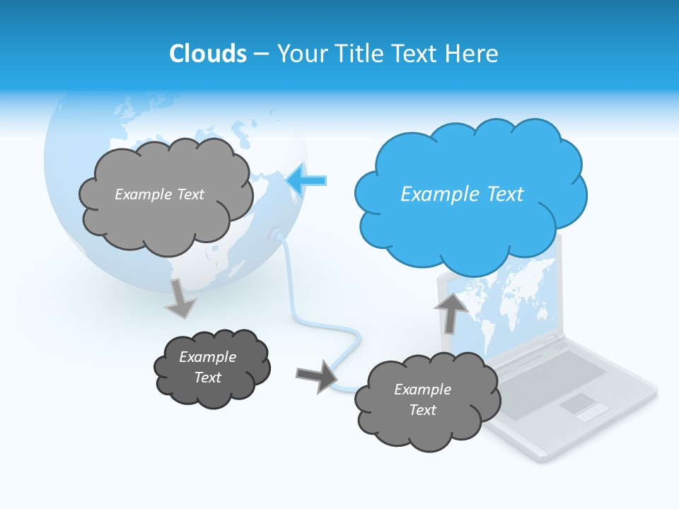 Female Elder Help PowerPoint Template