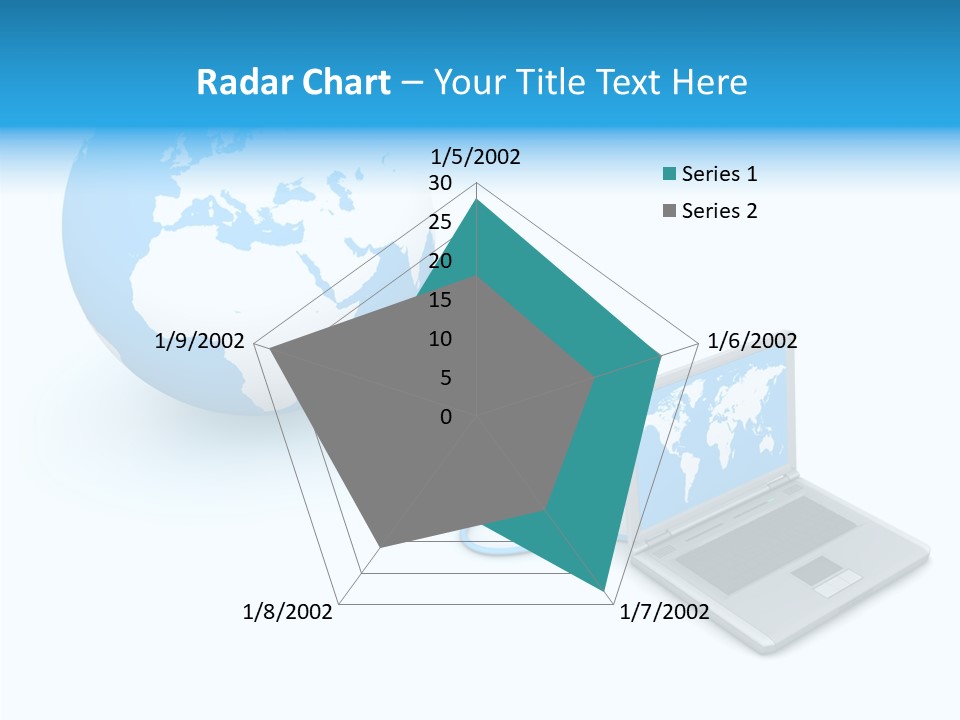 Female Elder Help PowerPoint Template