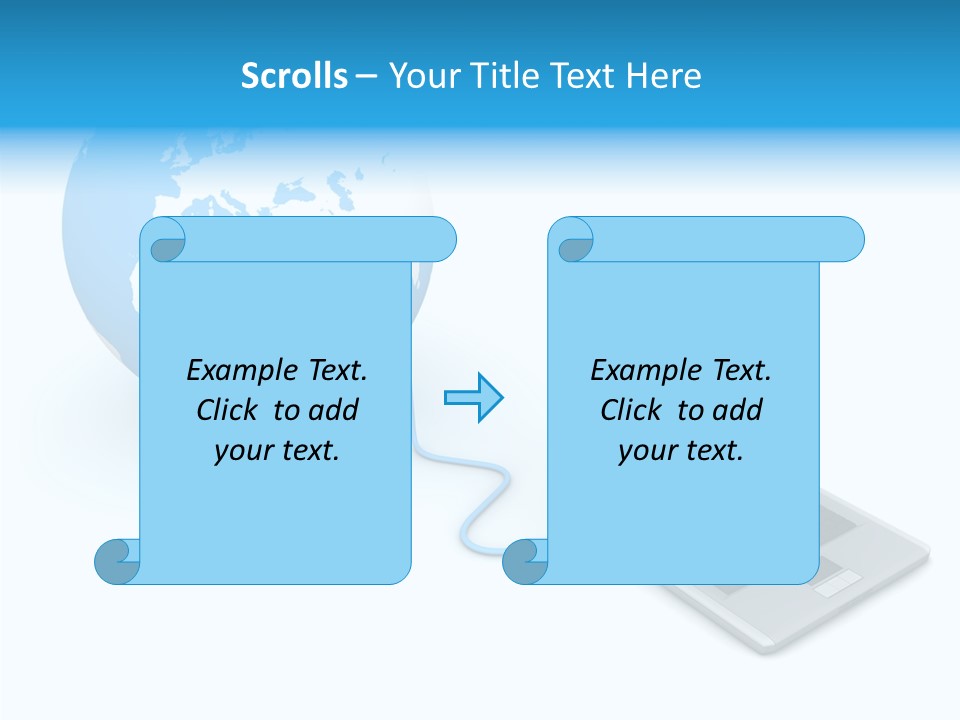 Female Elder Help PowerPoint Template