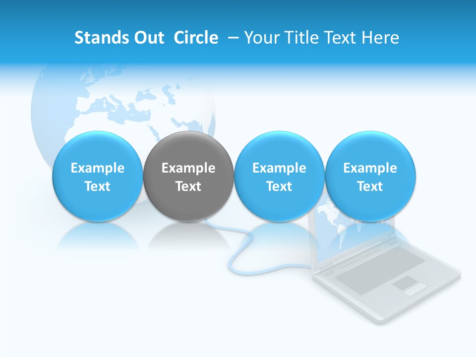 Female Elder Help PowerPoint Template