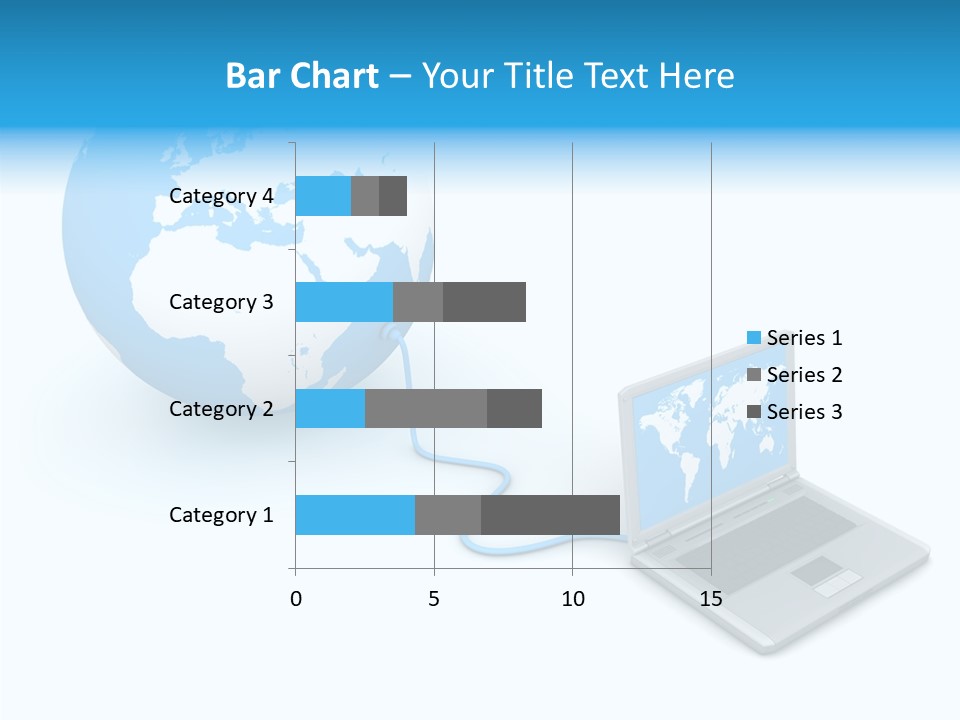 Female Elder Help PowerPoint Template