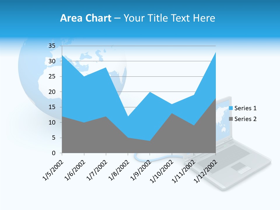Female Elder Help PowerPoint Template
