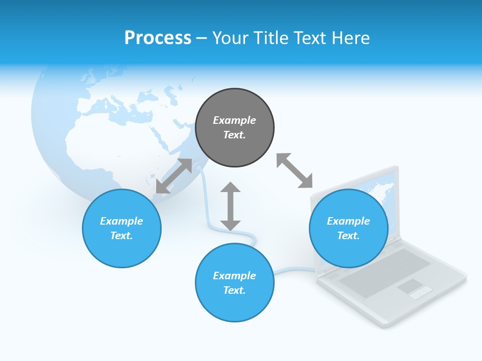 Female Elder Help PowerPoint Template
