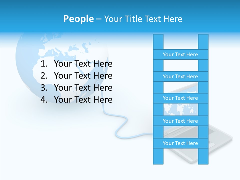Female Elder Help PowerPoint Template