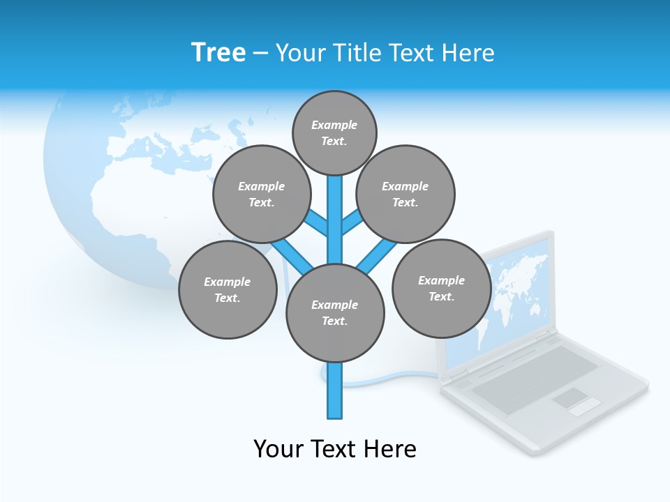 Female Elder Help PowerPoint Template