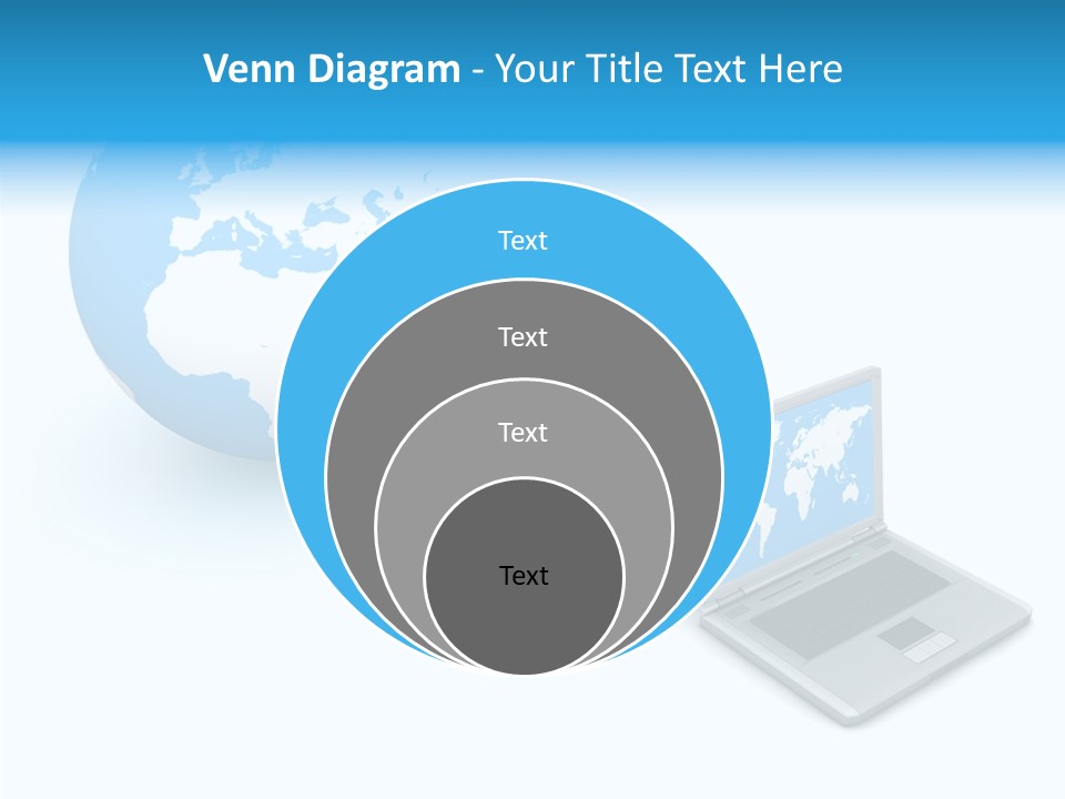 Female Elder Help PowerPoint Template