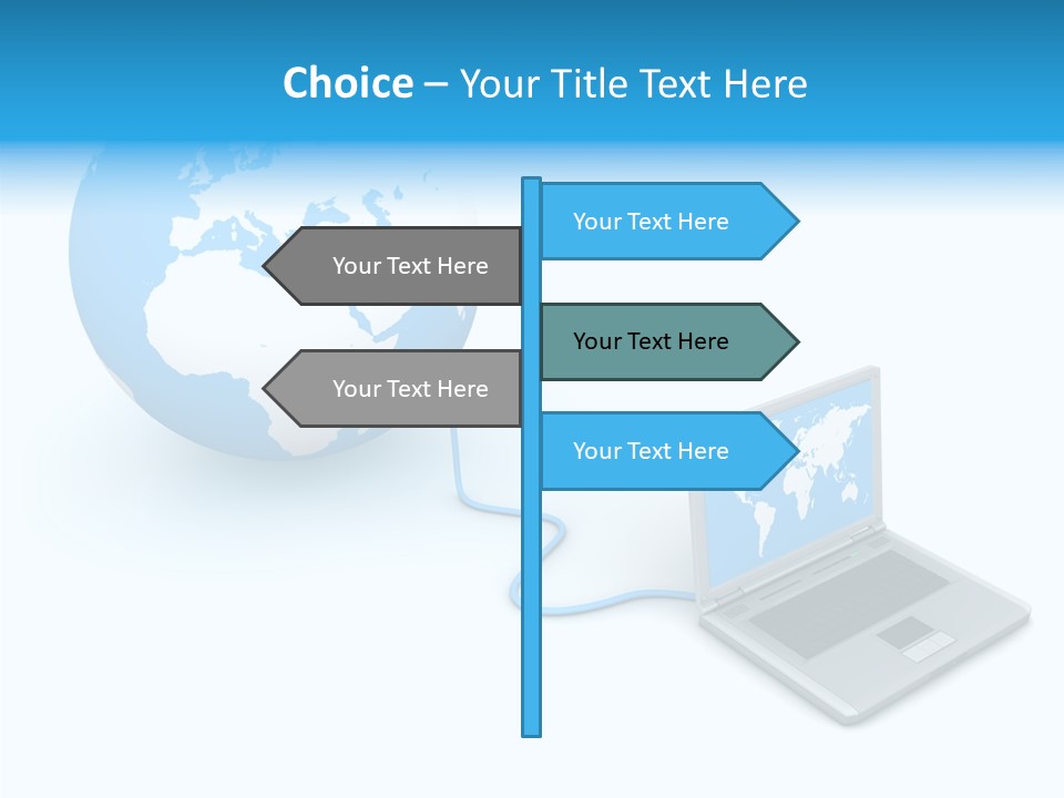 Female Elder Help PowerPoint Template