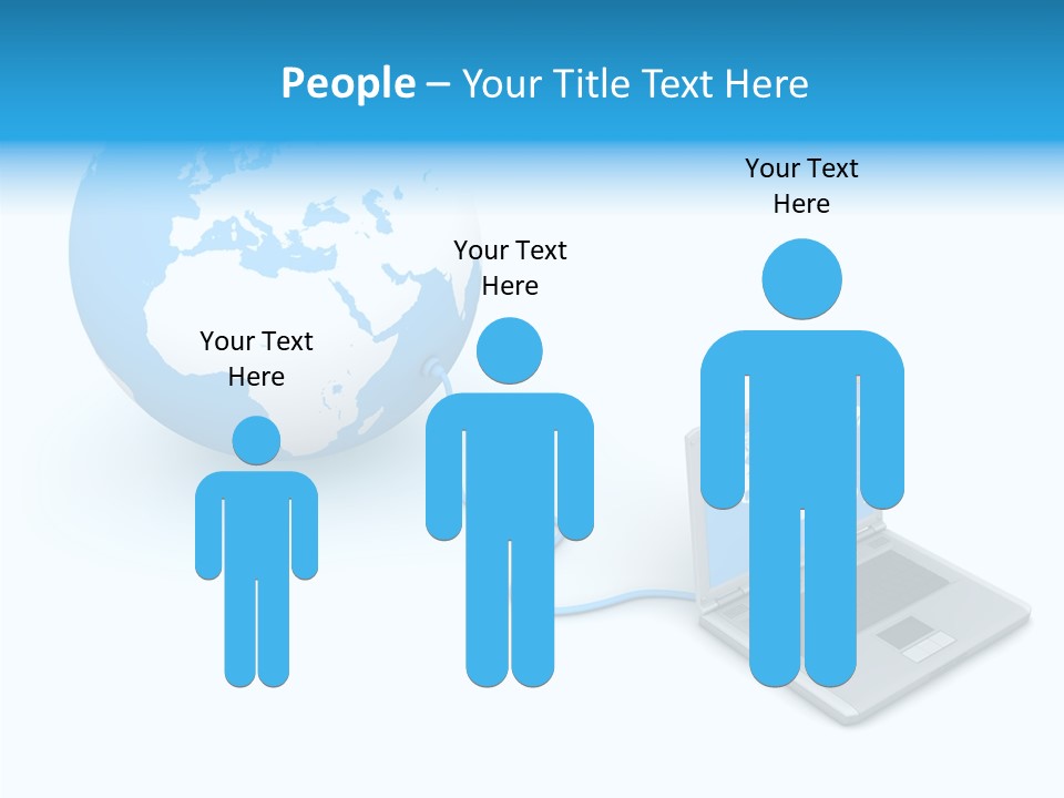 Female Elder Help PowerPoint Template