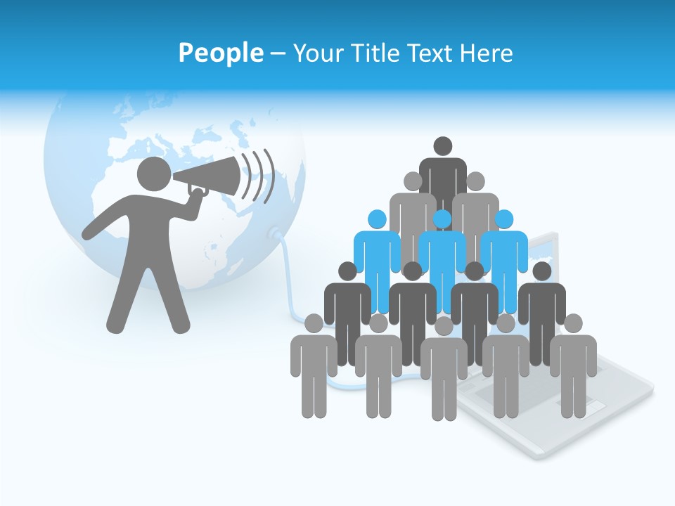 Female Elder Help PowerPoint Template