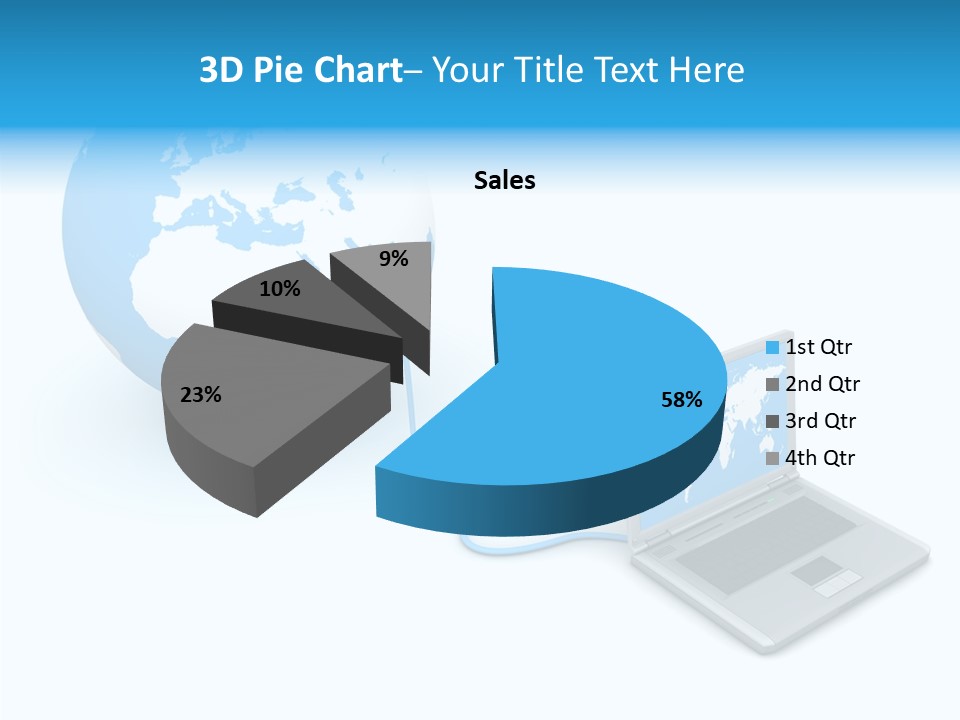 Female Elder Help PowerPoint Template