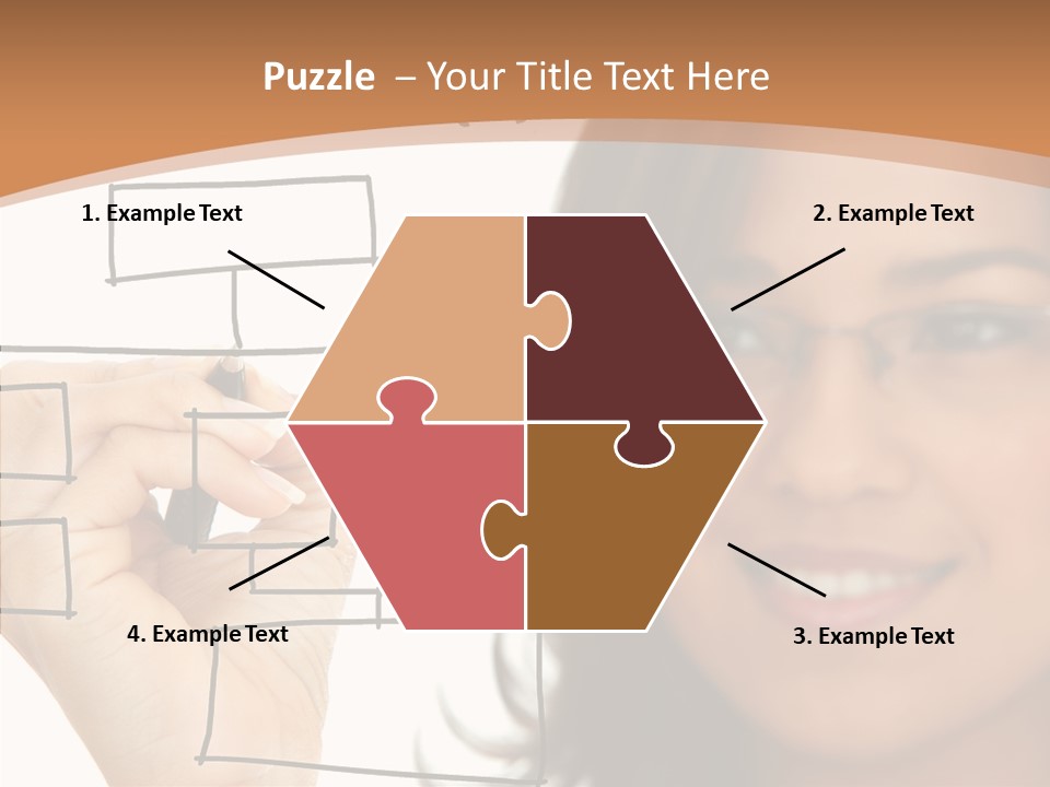Finger Senior Two PowerPoint Template