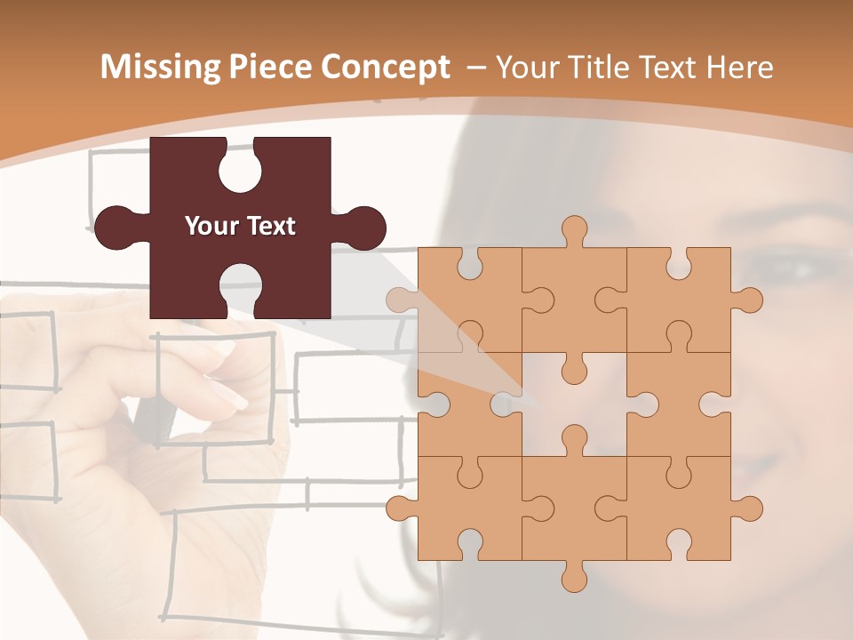 Finger Senior Two PowerPoint Template