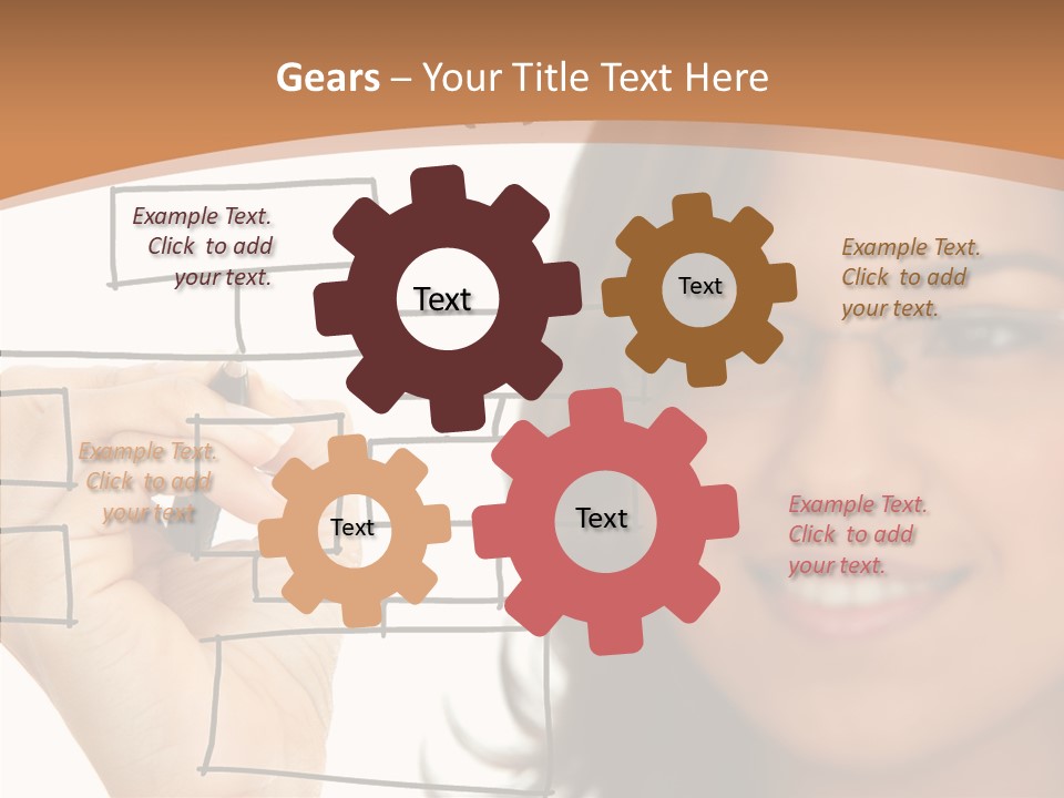 Finger Senior Two PowerPoint Template