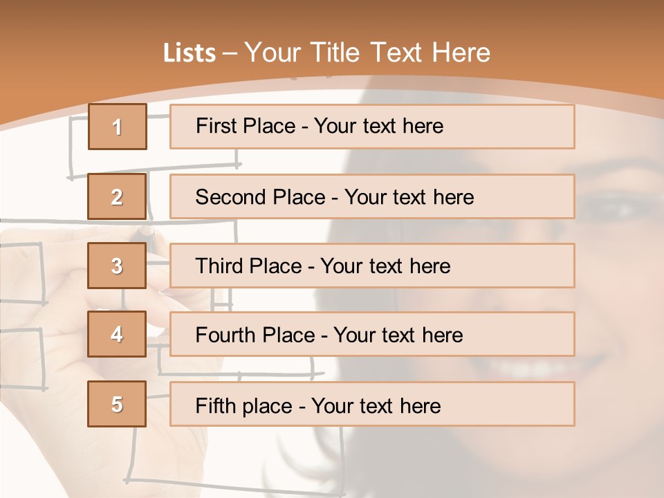 Finger Senior Two PowerPoint Template