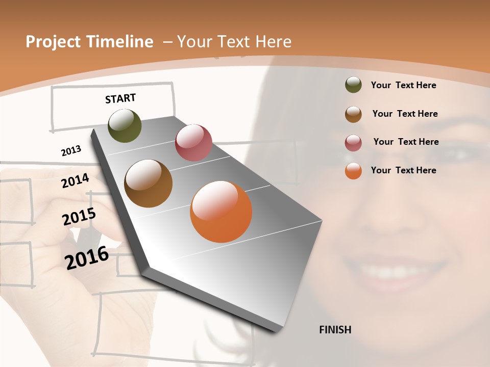 Finger Senior Two PowerPoint Template